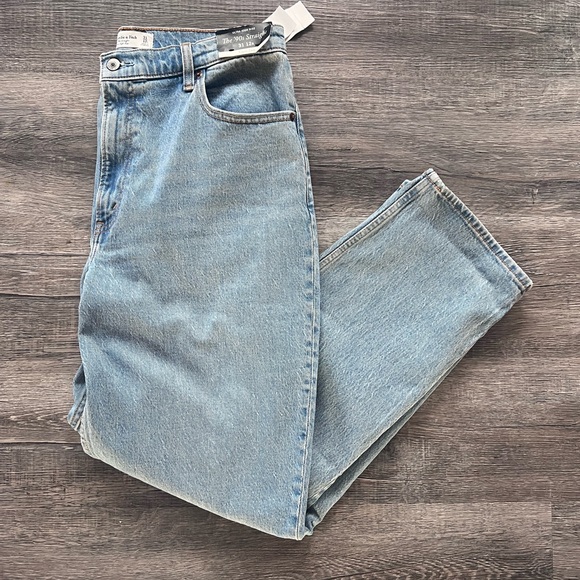 Abercrombie & Fitch Denim - Abercrombie & Fitch 90s straight curve love jeans